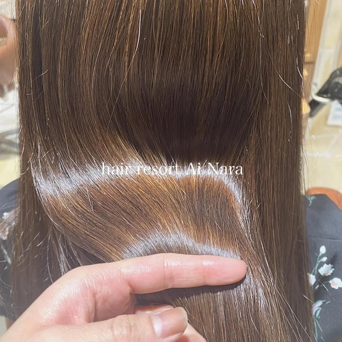 セミロング 髪質改善 トリートメント ♡ヘアアレンジ♡ naraのヘアスタイル