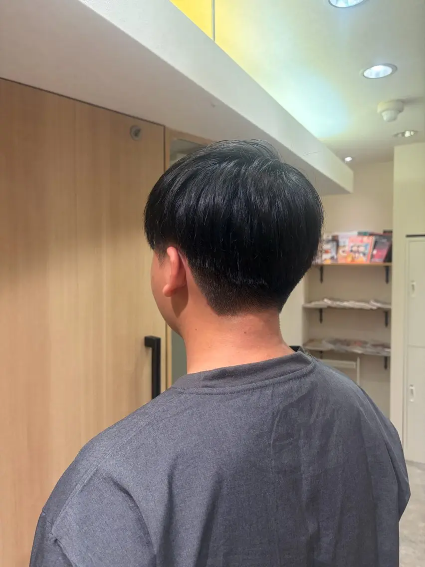 メンズ MAHAE 東芝のヘアスタイル