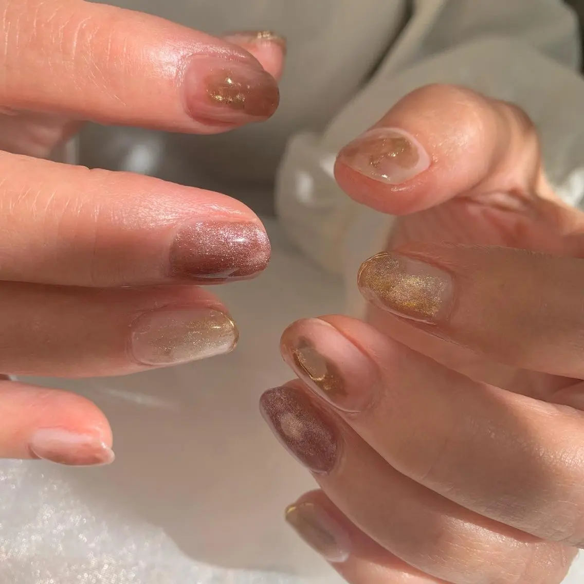 ネイル ニュアンスネイル cocoro nail salonのネイルデザイン