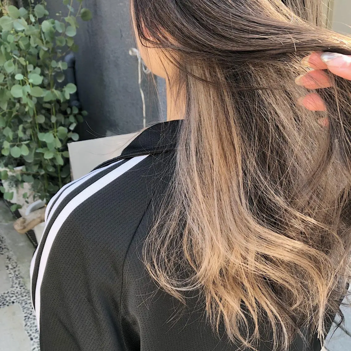 ロング シールエクステ エクステ 國生 香織のヘアスタイル