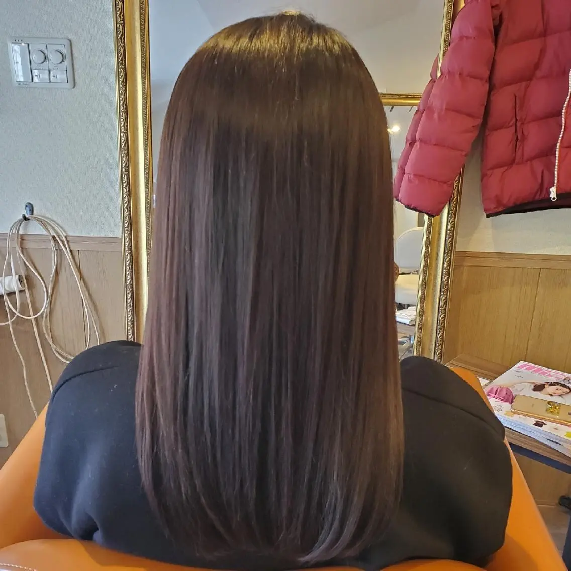 ロング 外国人風カラー トリートメント カット トリートメント spa hair ark 富井直美のヘアスタイル