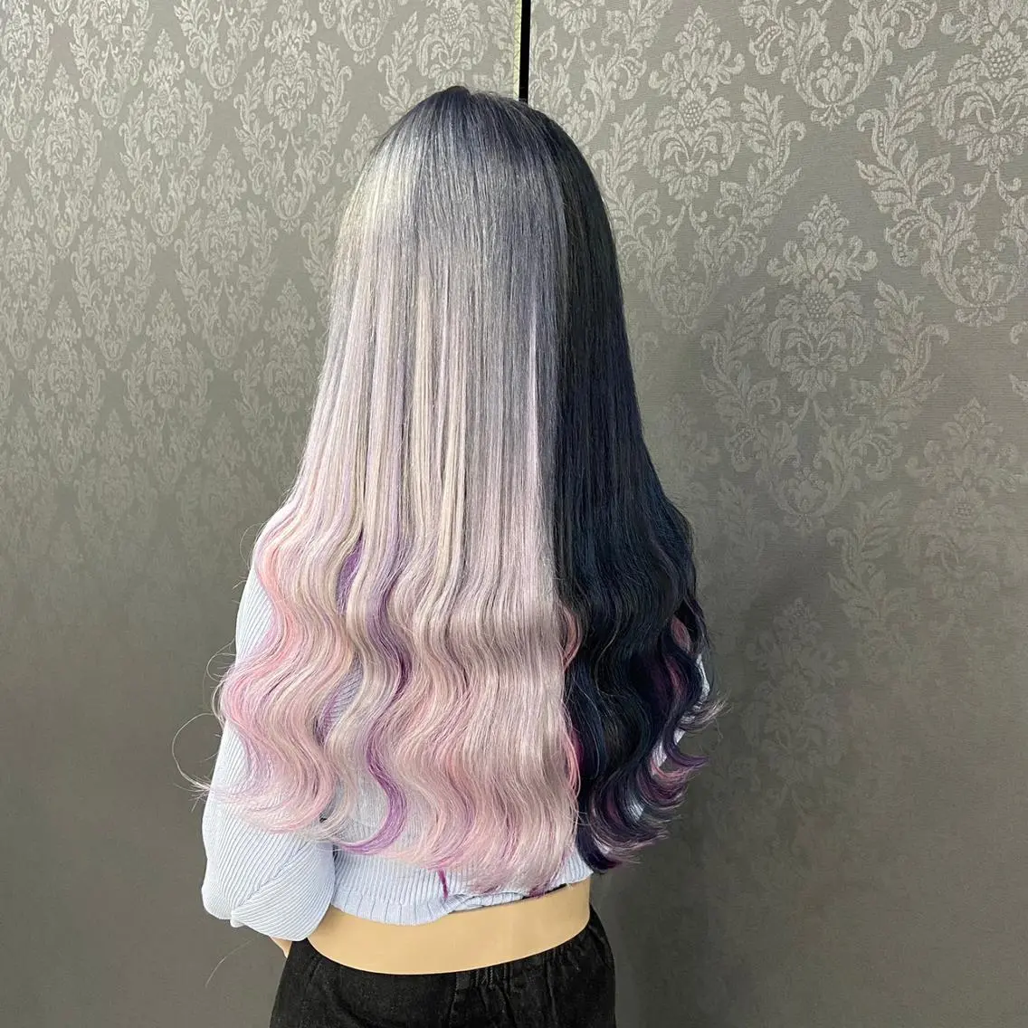 ロング シールエクステ KUMA🧸のヘアスタイル