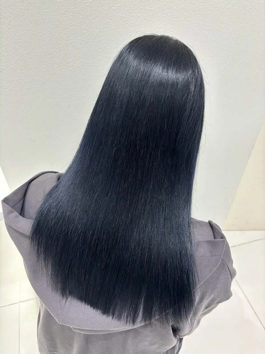 ロング ヘアカラー 💞韓国カラー💞 あやかのヘアスタイル