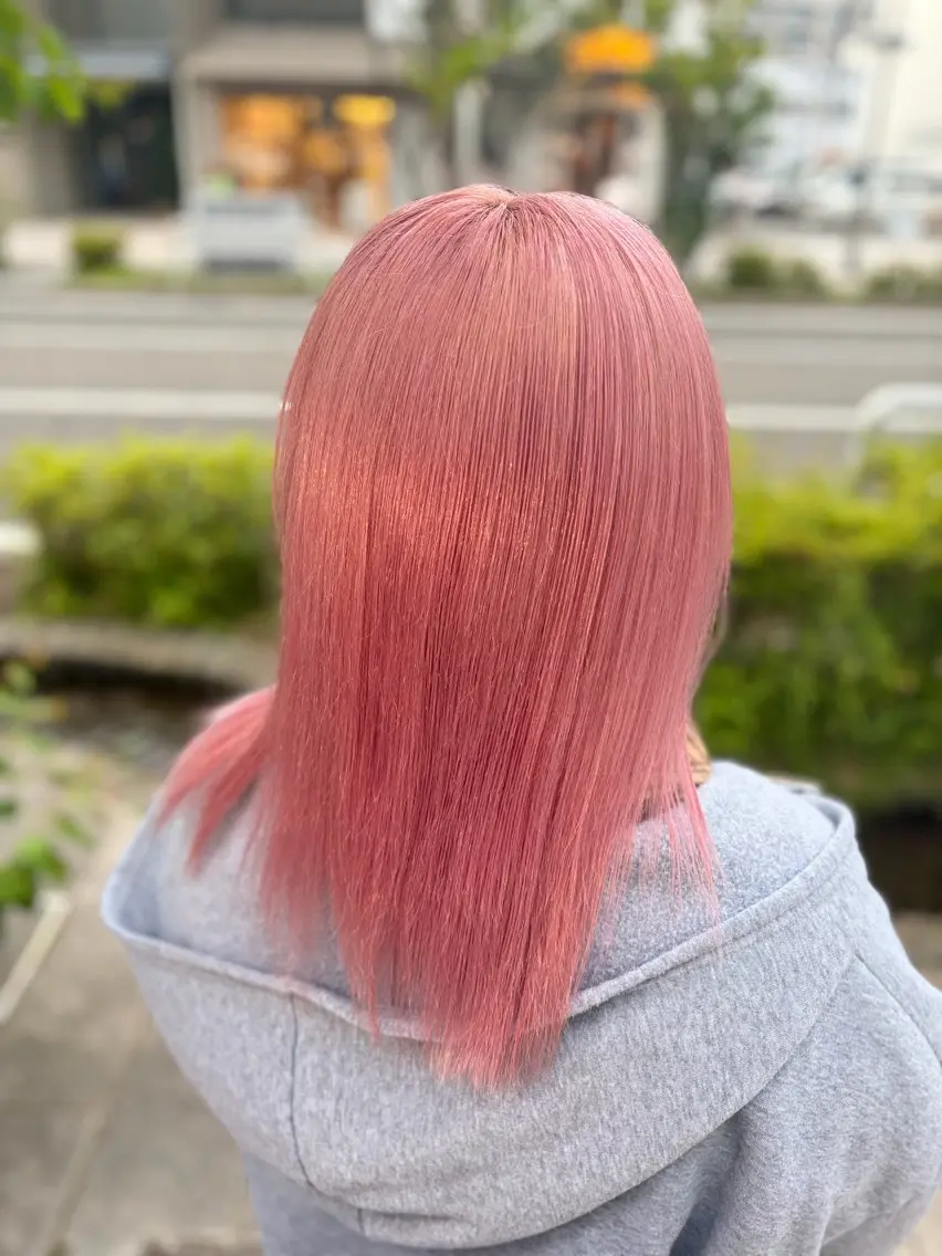 ミディアム ヘアカラー りゅうせい /モデル募集中のヘアスタイル