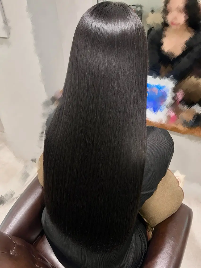 ロング カラー ヘアカラー 高田 菜々美のヘアスタイル
