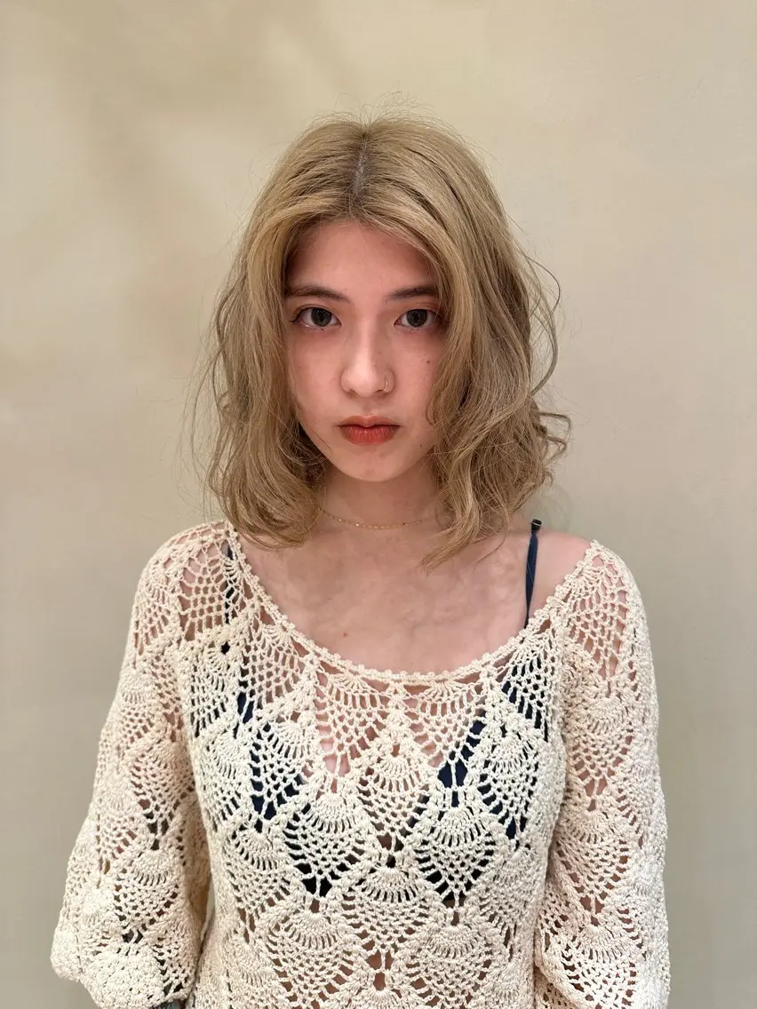 ショート カラー ベージュカラー 外国人風カラー 似合わせ特化美容師 梅田/KOUTAのヘアスタイル