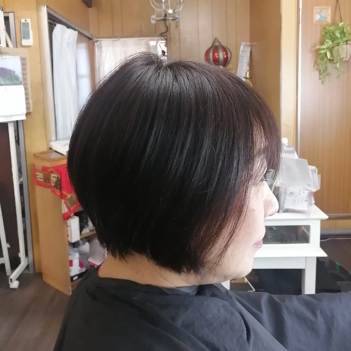ショート 渋谷頭浸浴ヘッドスパ |和のひとときと潤いのヘアスタイル