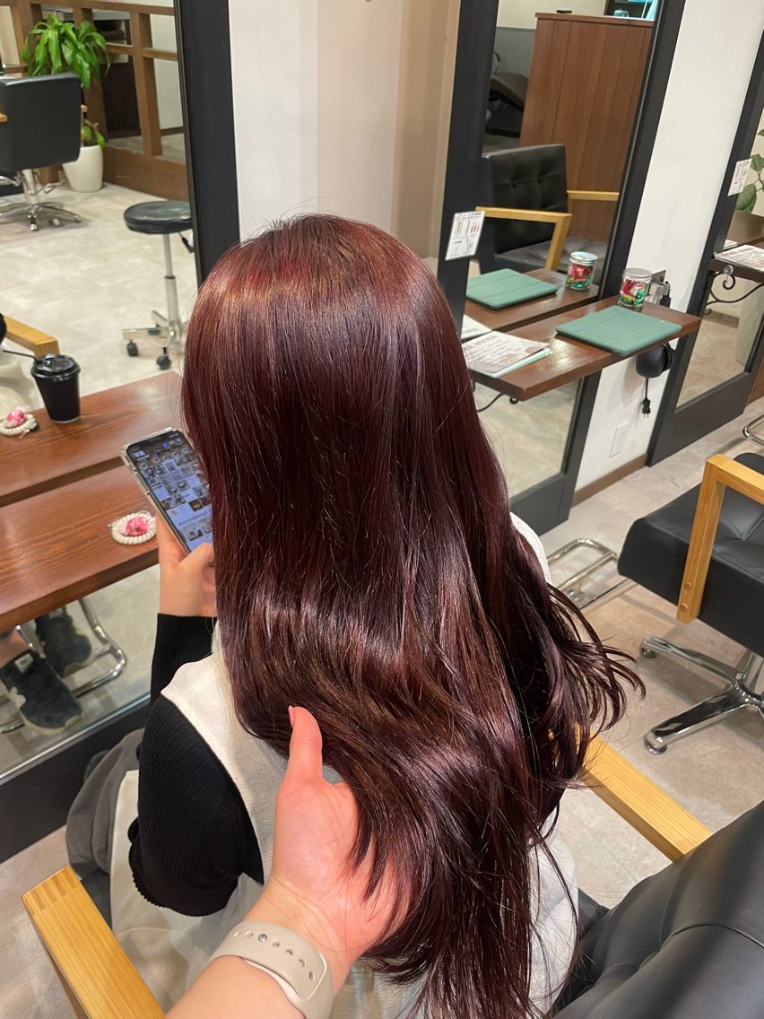 ミディアム カット ヘアカラー トリートメント ヘッドスパ ヘアセット レイヤー似合わせ特化 /谷町/妃菜🎀のヘアスタイル