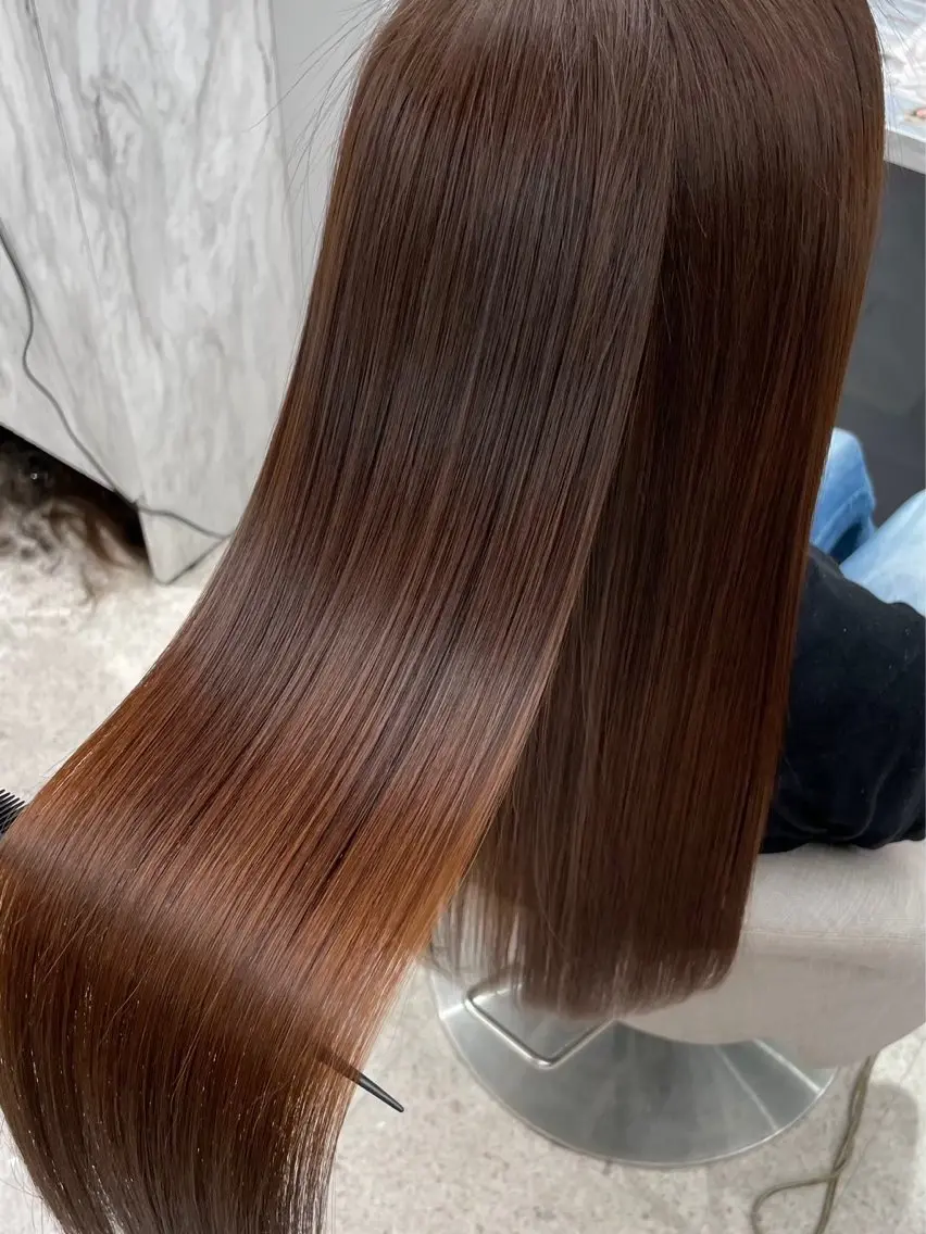 ロング ヘアカラー 🖤🤍石川 アイリ🤍🖤のヘアスタイル