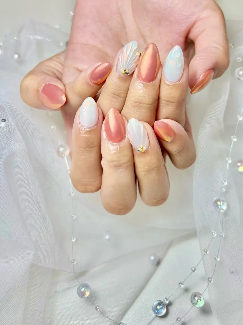 ネイル ハンドネイル Cherie mu ✦.*miyoのネイルデザイン