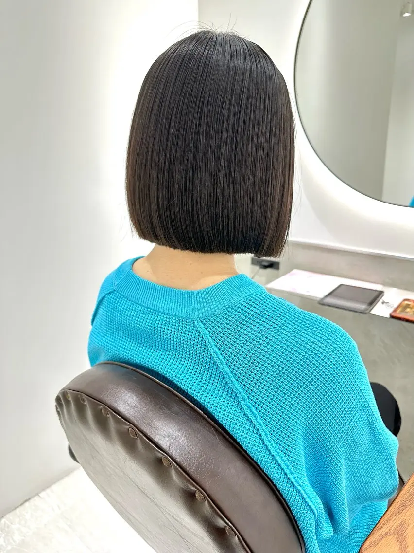 ショート 髪質改善 縮毛矯正/ レイヤー/銀座/本木のヘアスタイル