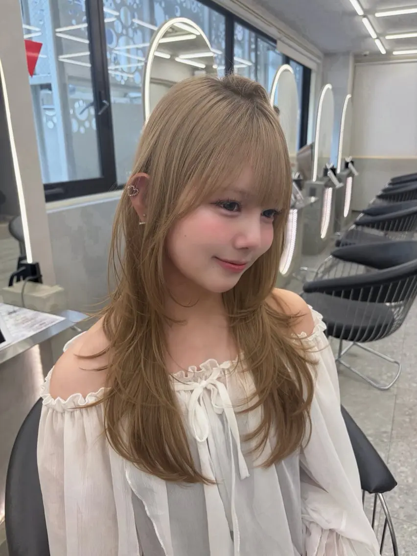 カラー カット ヘアカラー あ い か 🎀 レイヤーカットのその他イメージ