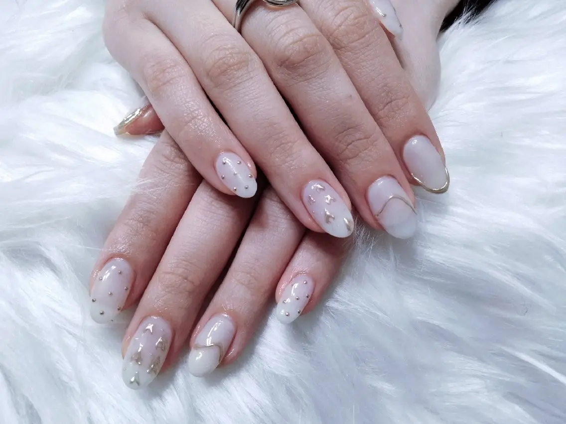 ネイル 持ち込み ハンドネイル ハンドケア Beaubie nailサロンのネイルデザイン