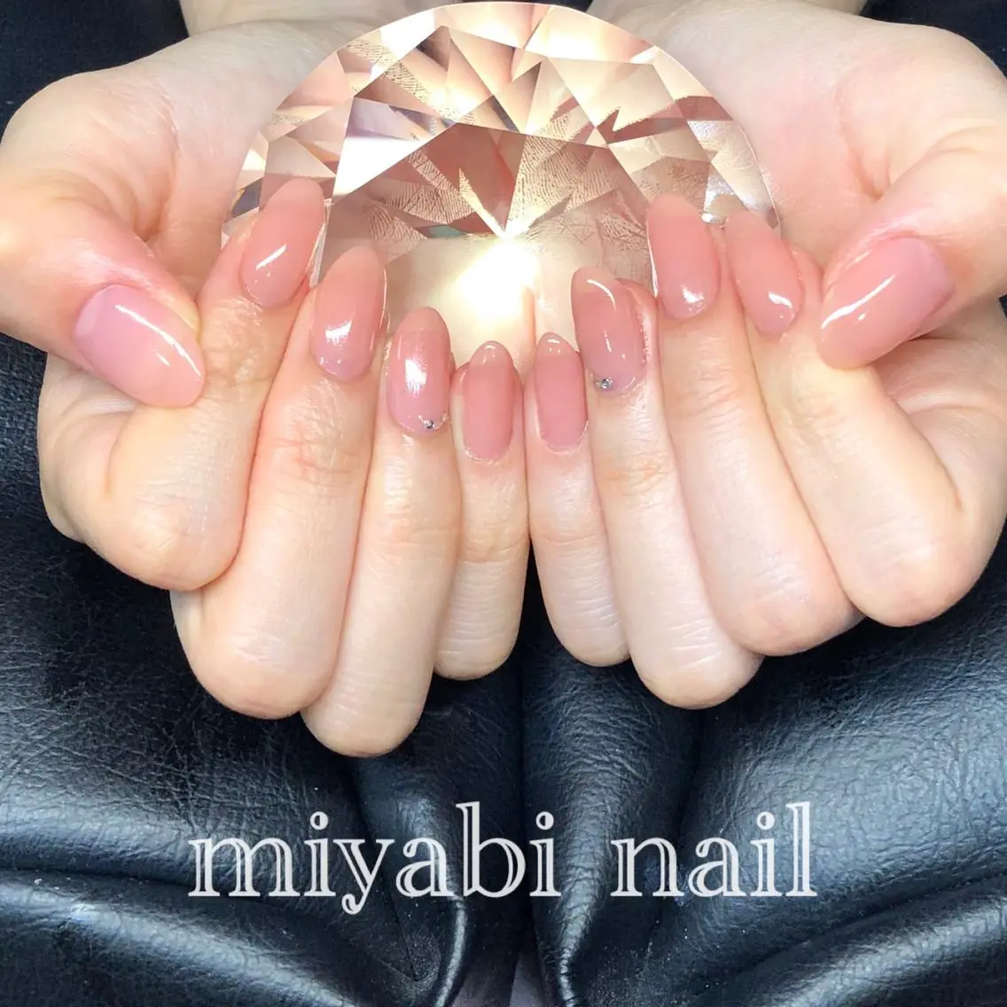 ネイル ジェルネイル オフィスネイル ハンドネイル miyabi nail 桂川駅近くのネイルデザイン