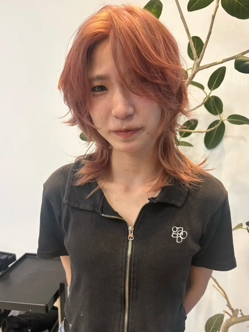 ミディアム カラー ヘアアレンジ ヘアカラー トリートメント 🫧こだわりカラー 🩰/渡邉日向🕊のヘアスタイル