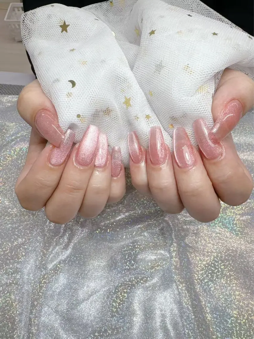 【ロコミ不可】💅🏻オフなし長さ出しマグネットネイルモデル注意事項読む!時間絶対確認の写真