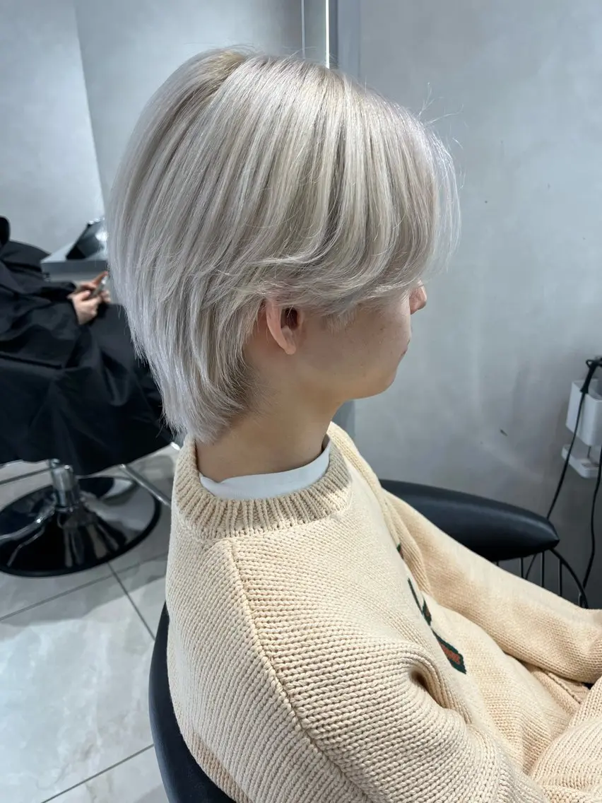 カラー メンズ メンズブリーチ ブリーチ 韓国メンズ/トレンド 🇰🇷wakanaのヘアスタイル