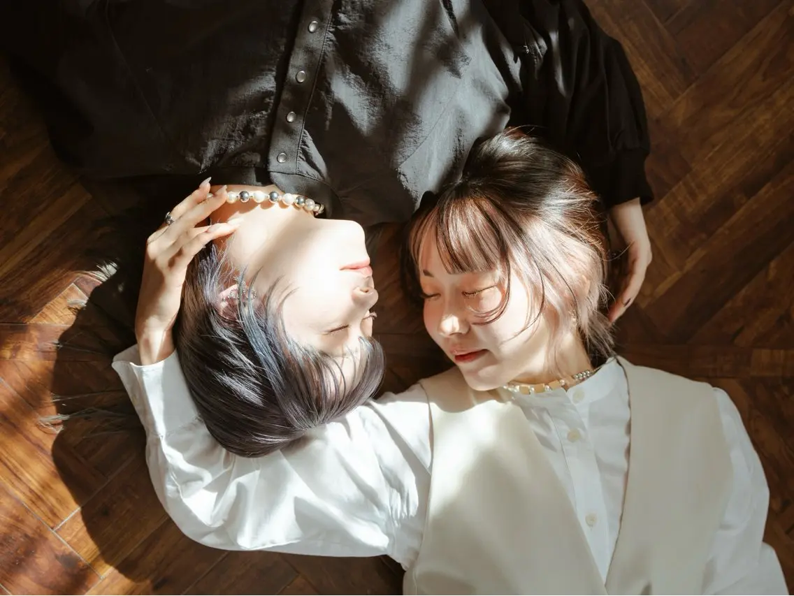 【TRYしたいブリーチヘア】ダブルカラー(ベースカラー&ブリーチ込)+フローディア2種トリートメントの写真
