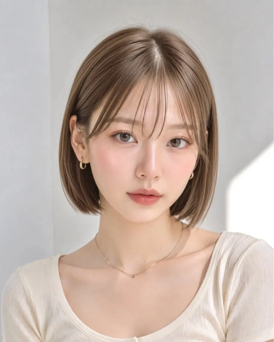 【当日予約OK🙆♀️】カット✖️艶カラー✖️最高級髪質改善トリートメント🫧✨️の写真