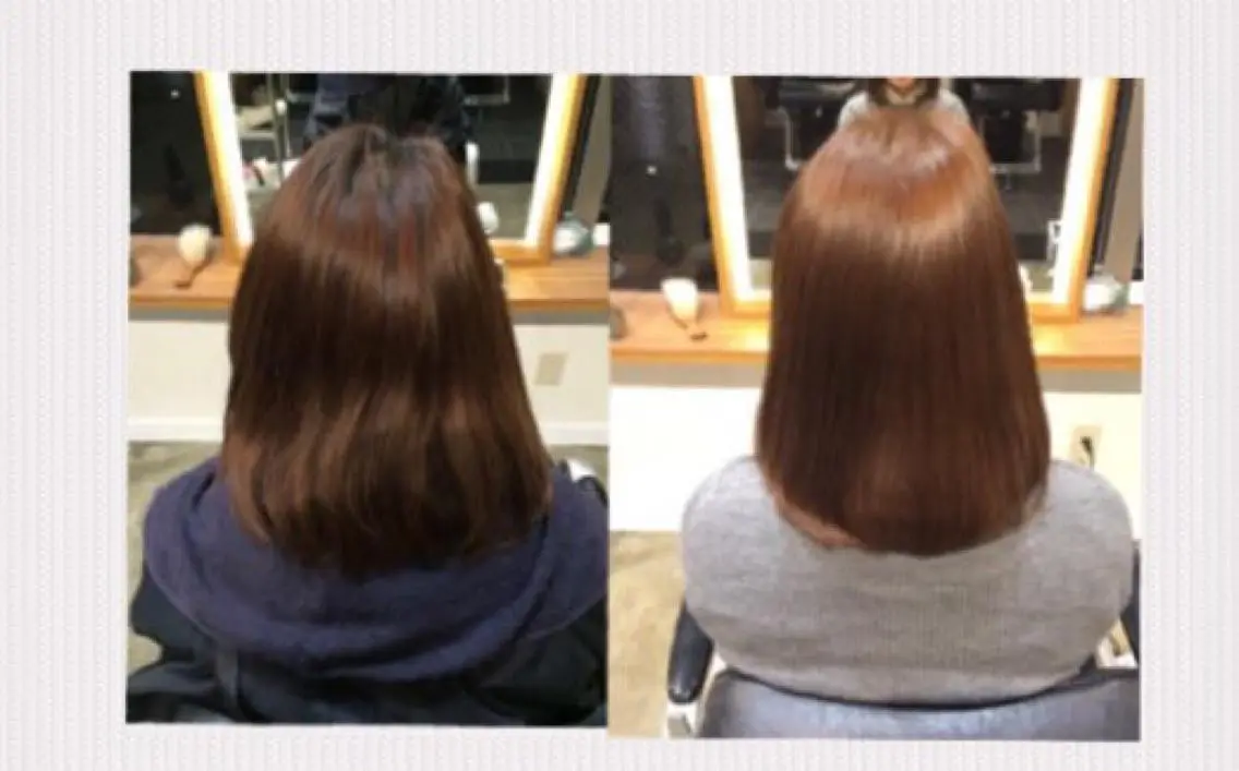 カラー moanin モーニンのヘアスタイル
