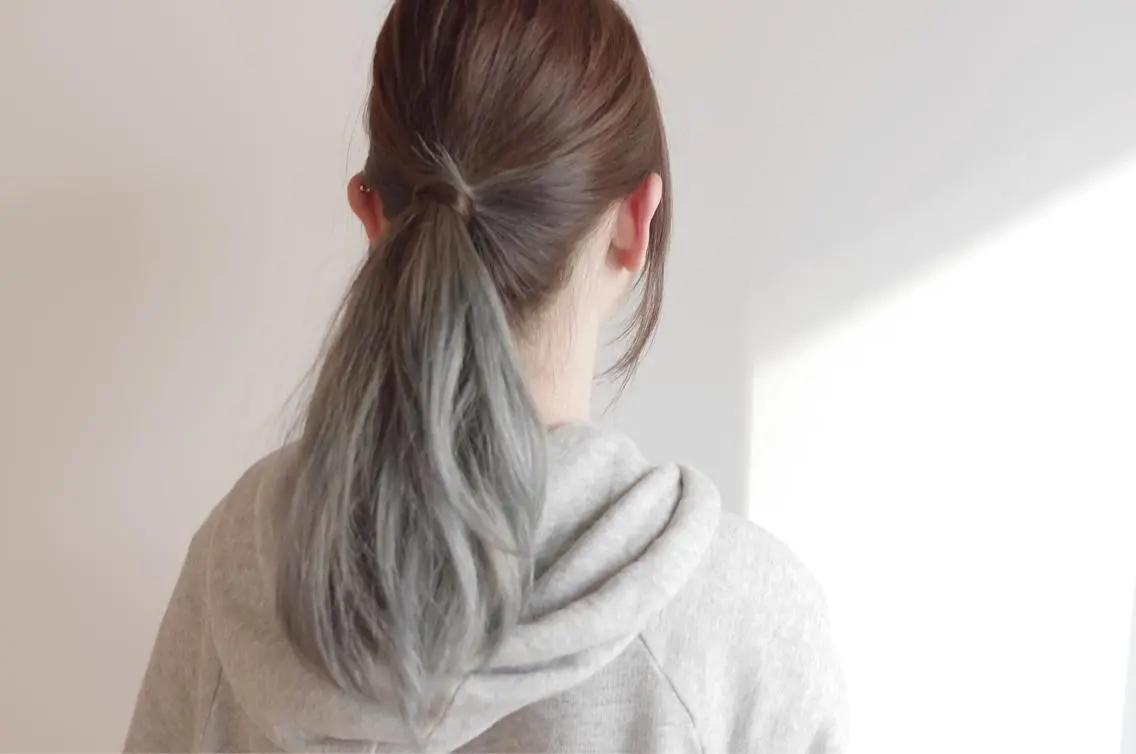 ミディアム セミロング ロング カラー ヘアアレンジ クセ毛お悩みの方 四宮桂佑のヘアスタイル