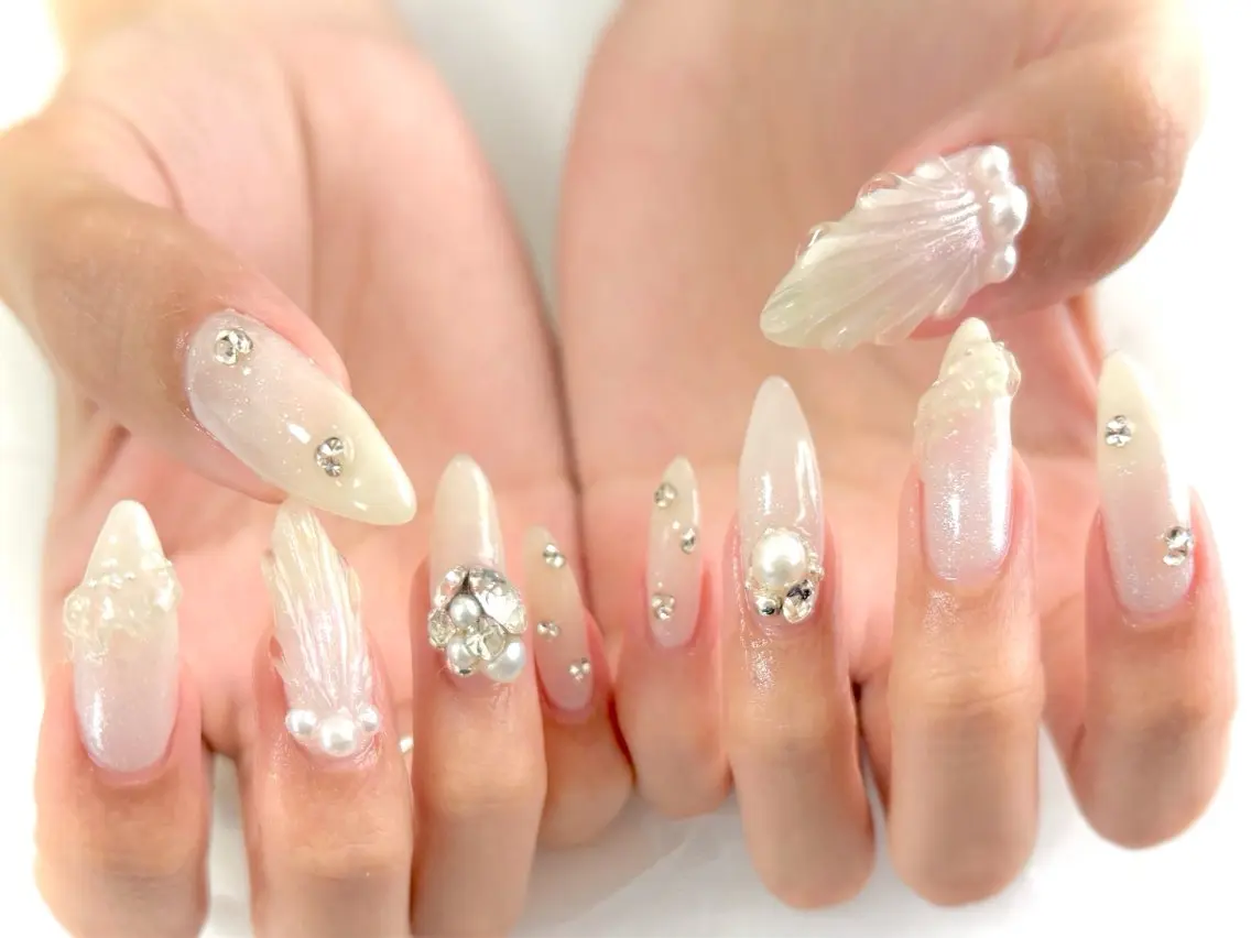 ネイル ハンドネイル Nail salon Cielel⟡Ayaのネイルデザイン