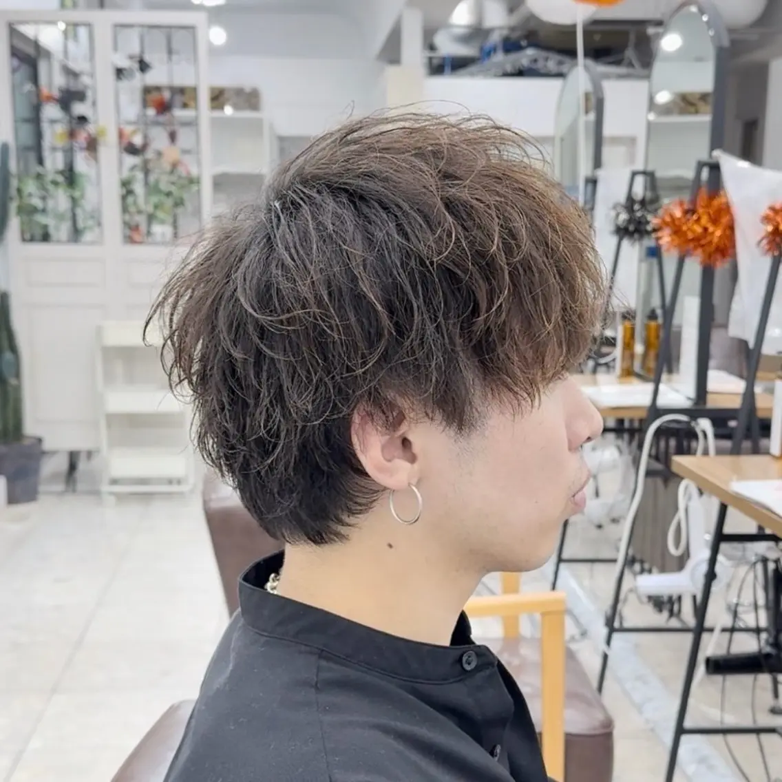 パーマ メンズ カット パーマ 🔥メンズパーマ特化 菅谷尚悠🔥のヘアスタイル