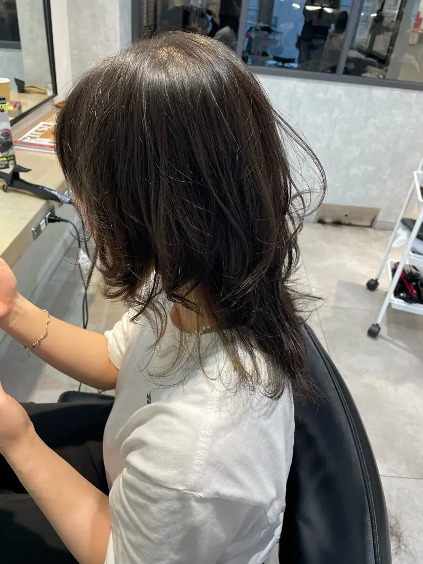ミディアム カラー ハッシュカット arrow🖤 もえみのその他イメージ
