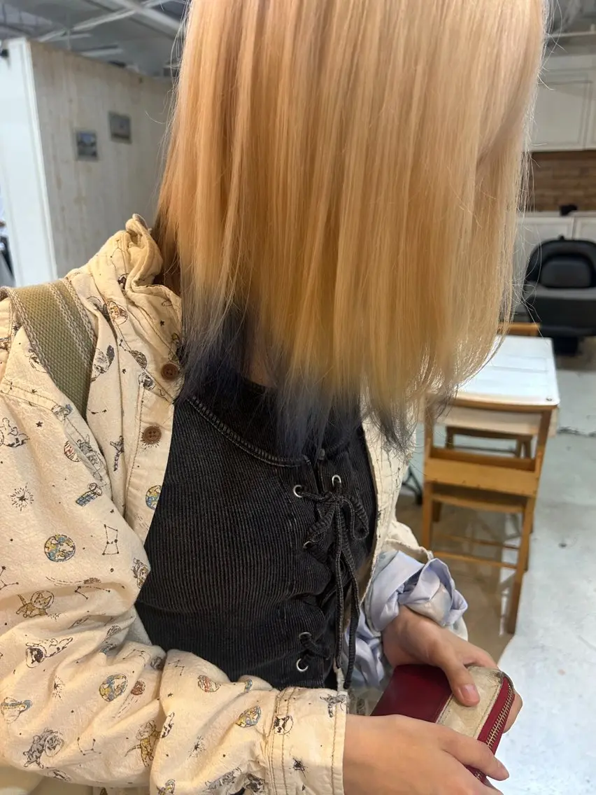 カラー デザインカラー ハイトーンカラー kokoro/ レイヤーstyle✭のヘアスタイル
