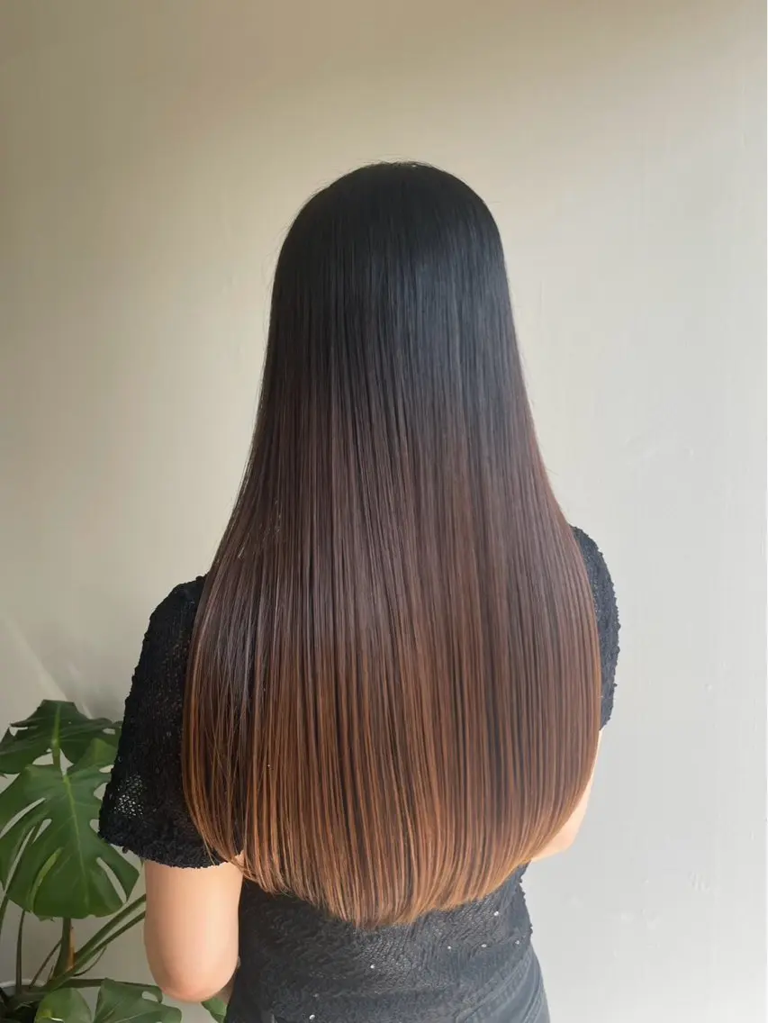 ロング fill 田邊のヘアスタイル