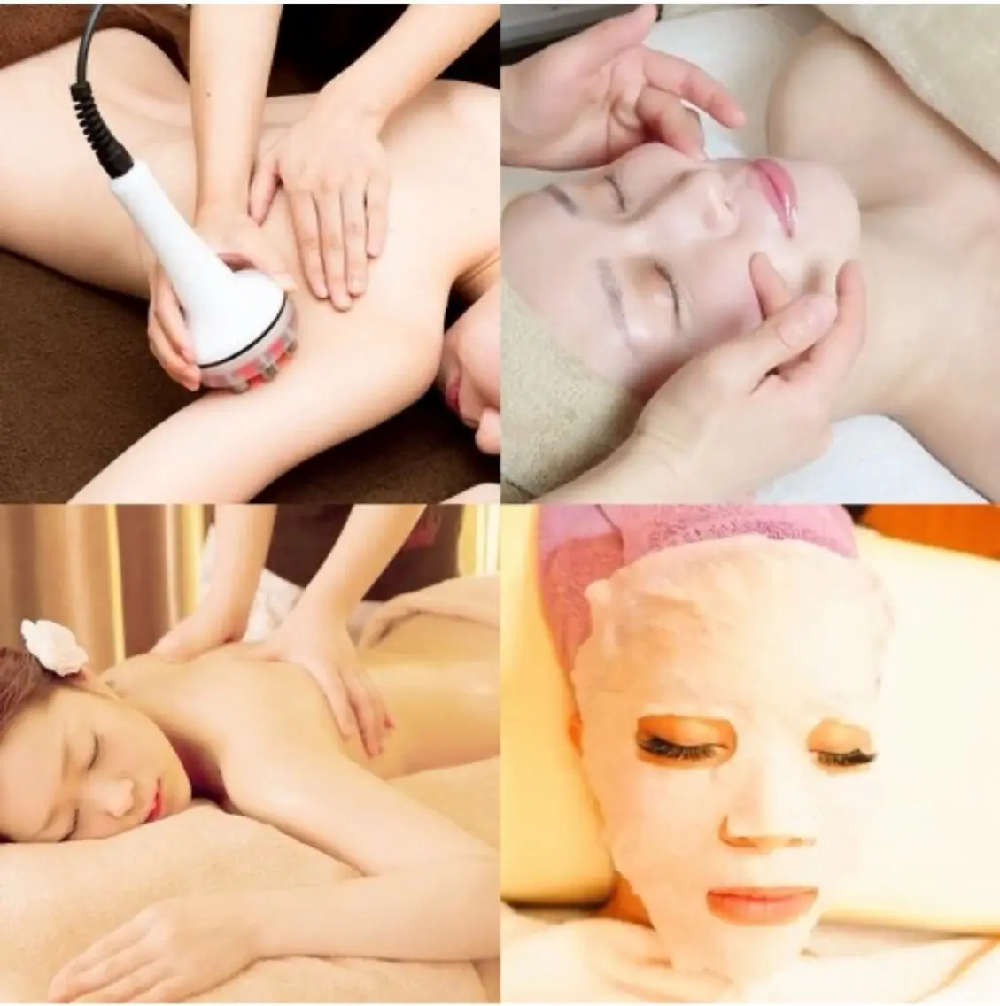 【★店圧倒人気NO.1★痩身+小顔】全身ハイパー&小顔コルギ+全顔ハイパー+首肩+極潤パック100分¥の写真