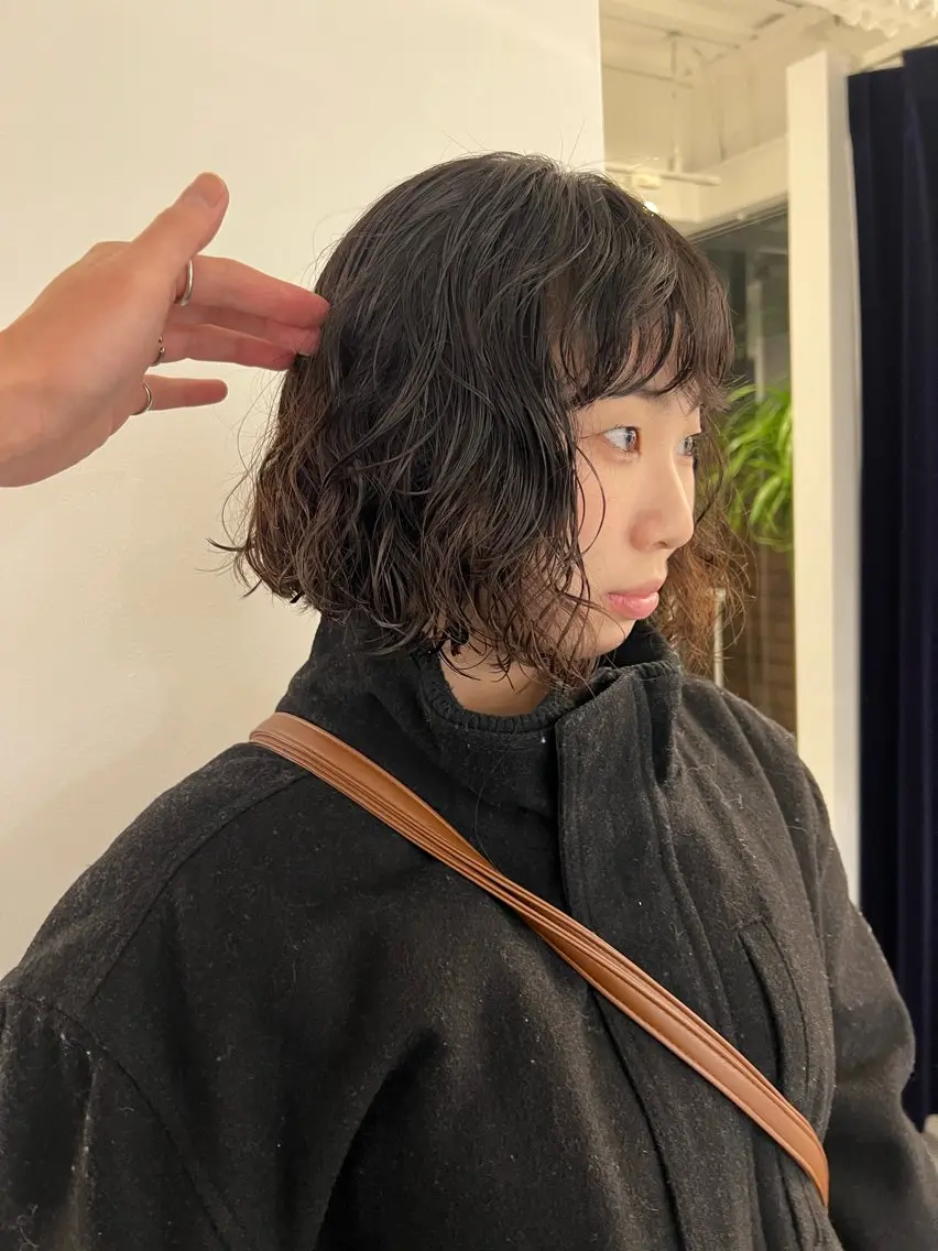 ショート パーマ ボブ カット パーマ sakoda shunkiのヘアスタイル
