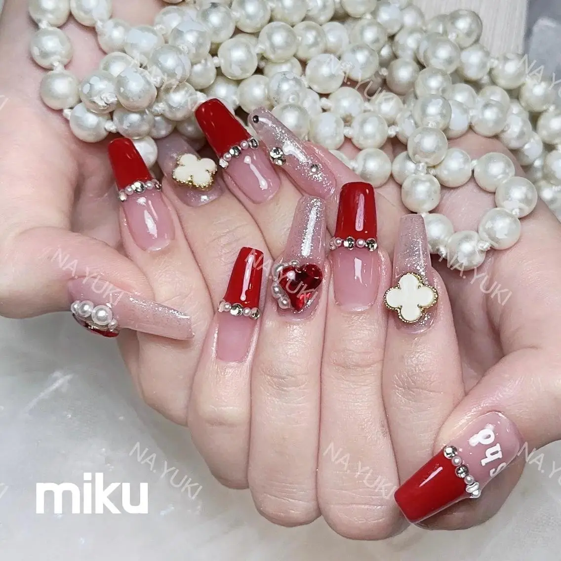 ネイル ハンドネイル ハンドケア YUKI 💗 渋谷店のネイルデザイン
