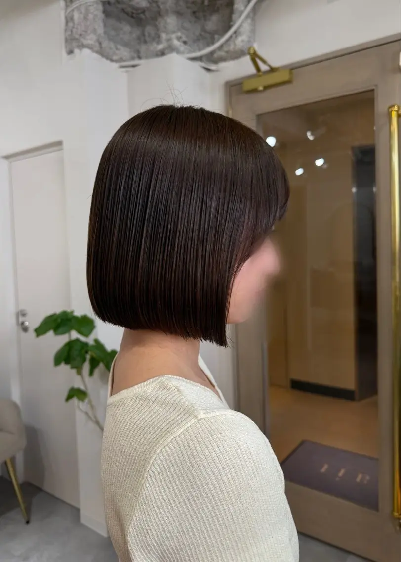 ショート カラー カット ヘアカラー トリートメント 梅田/ 髪質改善/ 似合わせ/RINKAのヘアスタイル