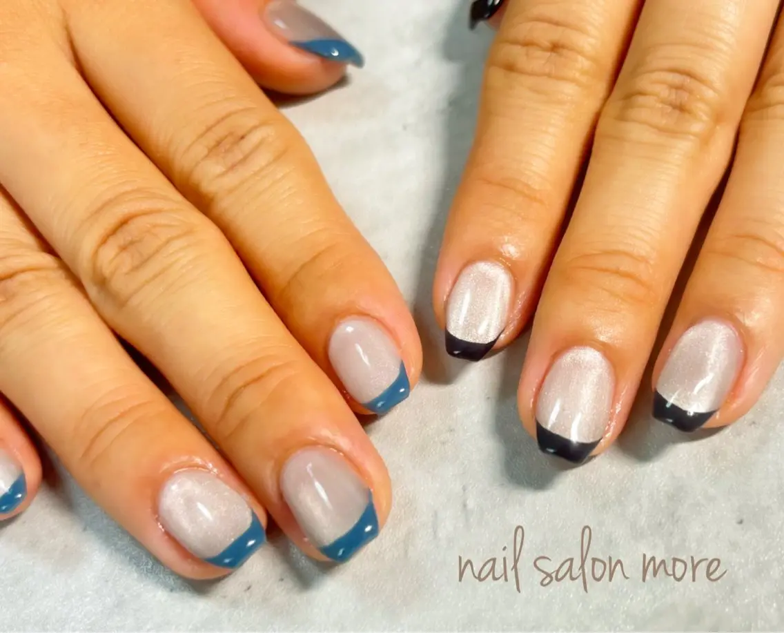 ネイル マグネットネイル ハンドネイル nail salon moreのネイルデザイン