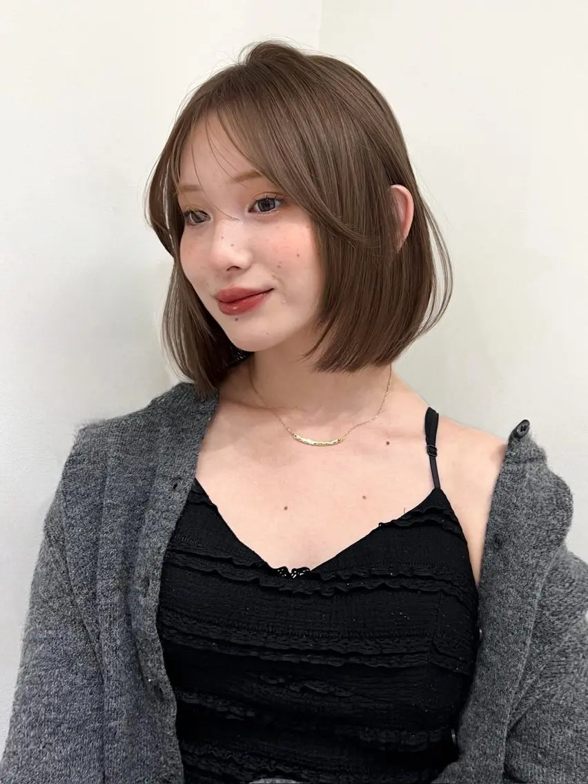 ショート カラー 似合わせボブ/ レイヤー/ryoのヘアスタイル