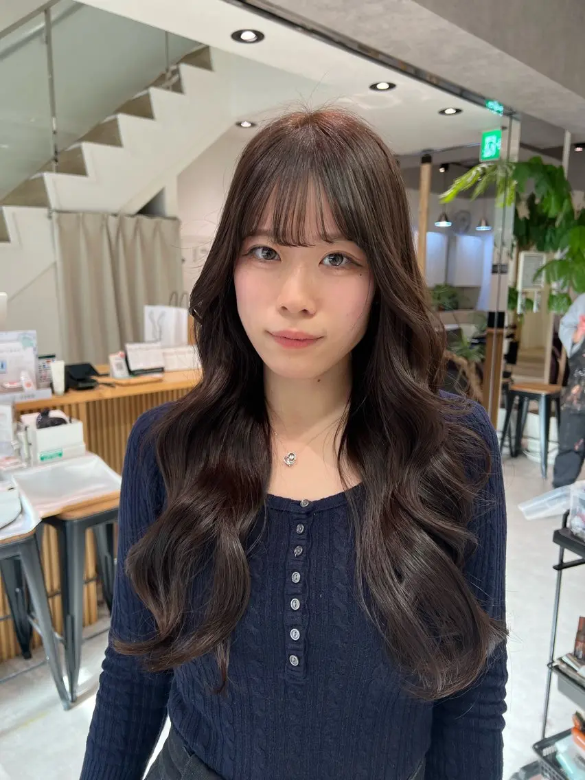 ロング カラー カット ヘアカラー トリートメント 🍀お悩み改善憧れの 美髪　小林風雅のヘアスタイル