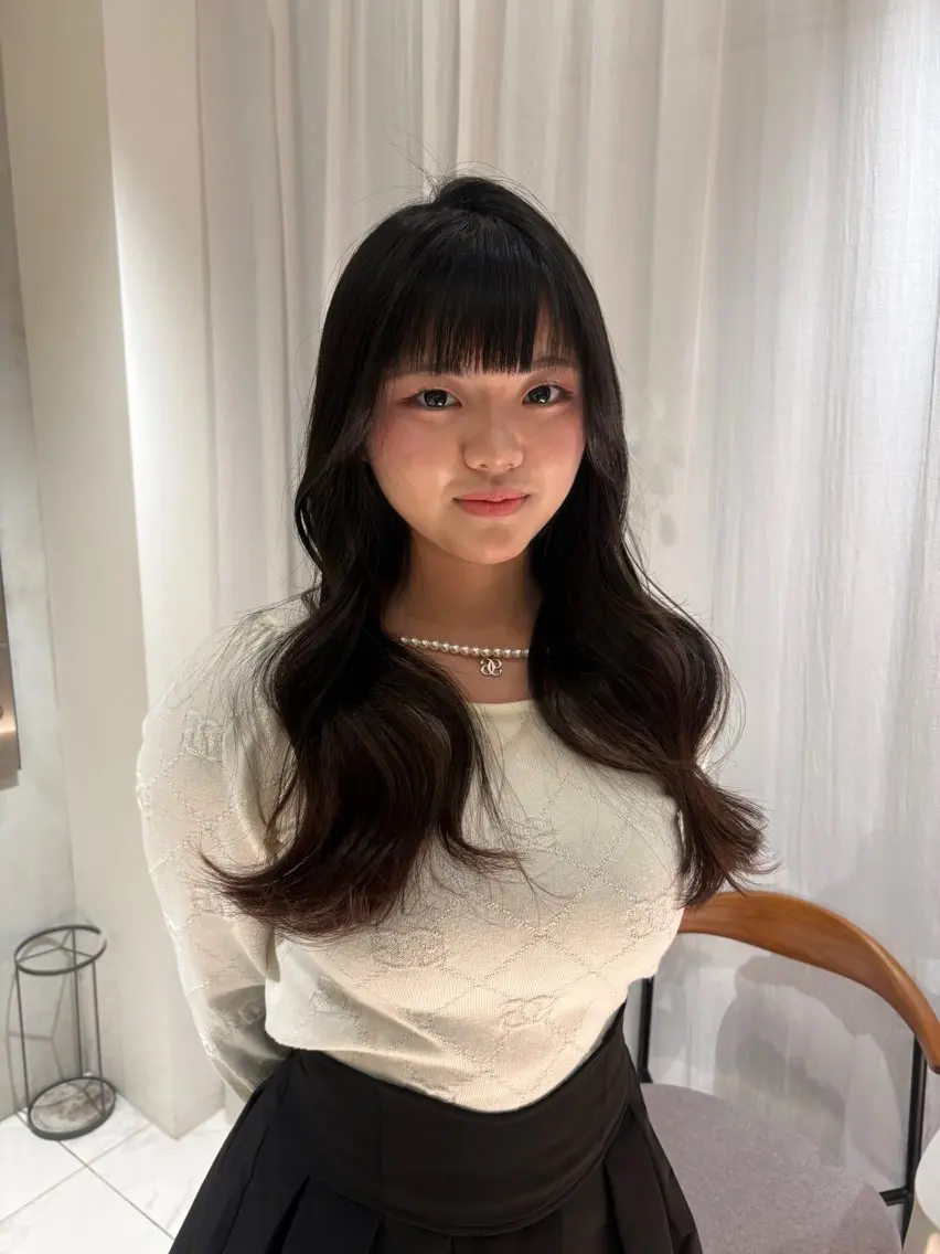 ロング ショート⌇パーマ ⌇ RIN🌙のヘアスタイル