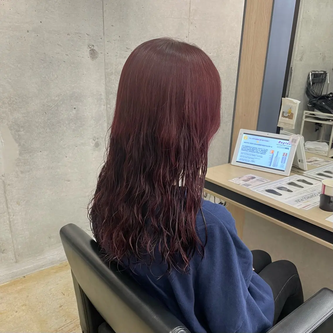 ロング カット ヘアカラー トリートメント girly hair 💗SHINO💗のヘアスタイル