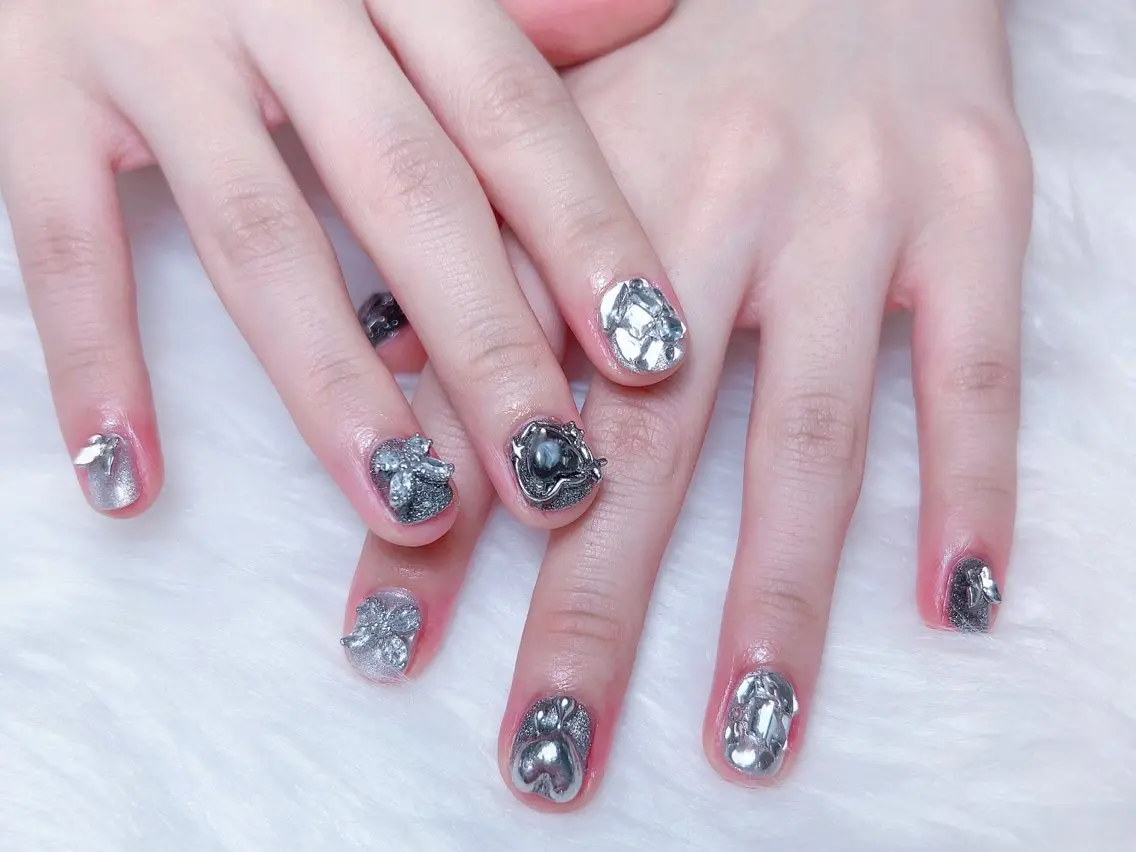 ネイル ハンドネイル 🎀M nails✨ ビューティーのネイルデザイン