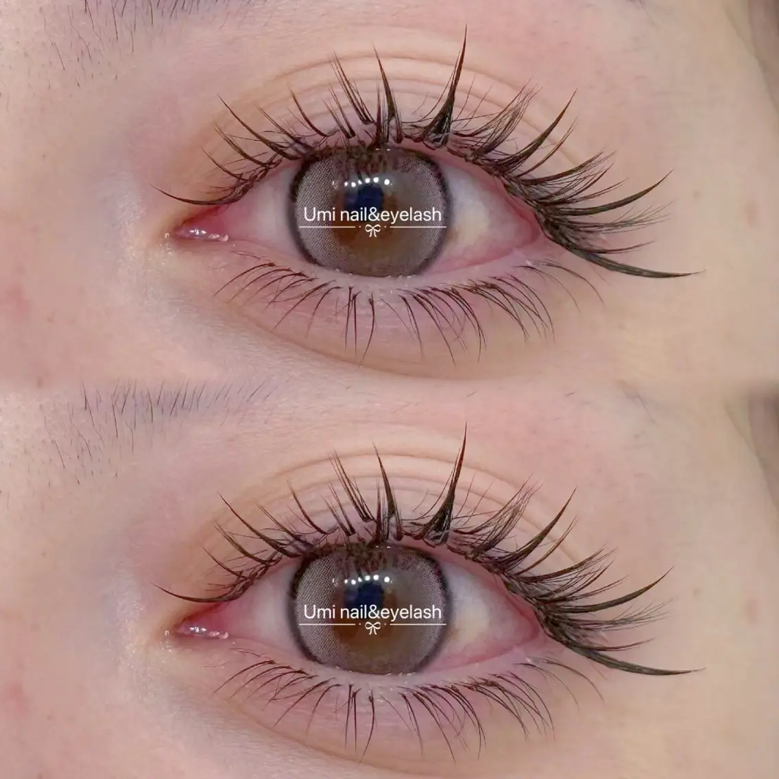 マツエク・マツパ バインドロック 束感まつ毛 フラットラッシュ パリジェンヌラッシュリフト まつげパーマ Eyelash Umi池袋のマツエク・マツパデザイン