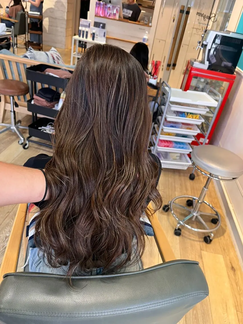 ロング カット ヘアカラー トリートメント 髪質改善/縮毛矯正 /関内/高橋 勇樹のヘアスタイル