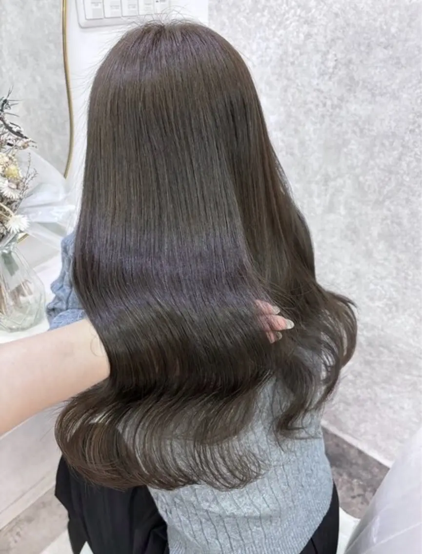 ロング ロング 庄司蒼麻 艶カラー特化/上尾のヘアスタイル
