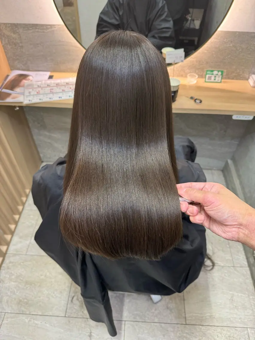 ロング カット 青木 啓輔のヘアスタイル