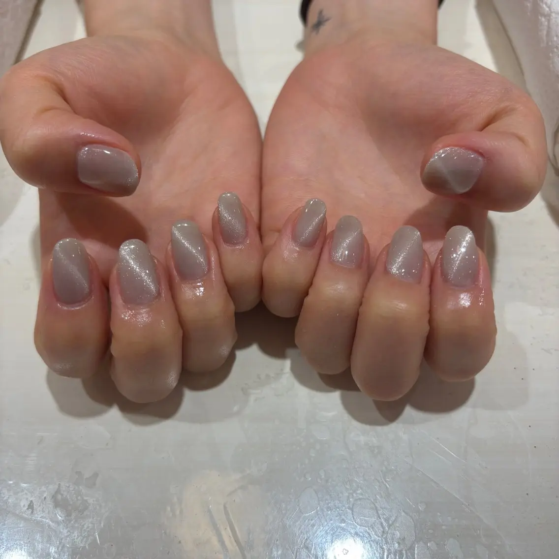ネイル マグネットネイル ハンドネイル She nail Ayakaのネイルデザイン
