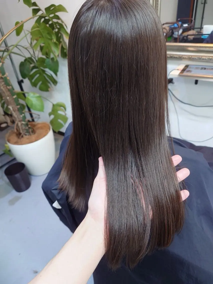🍎髪質改善👩+5stepトリートメント✨️🍎の写真