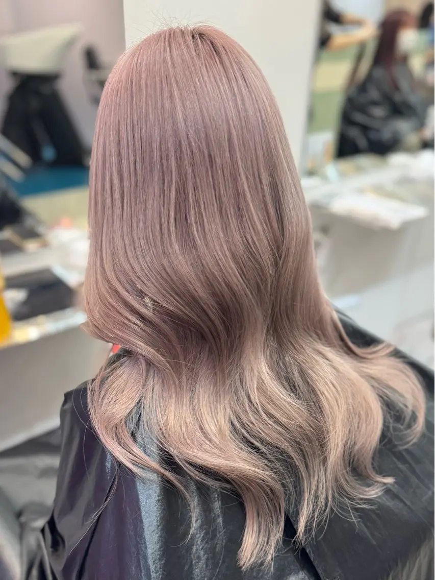 カラー Haruka🕊 透明感カラーのヘアスタイル