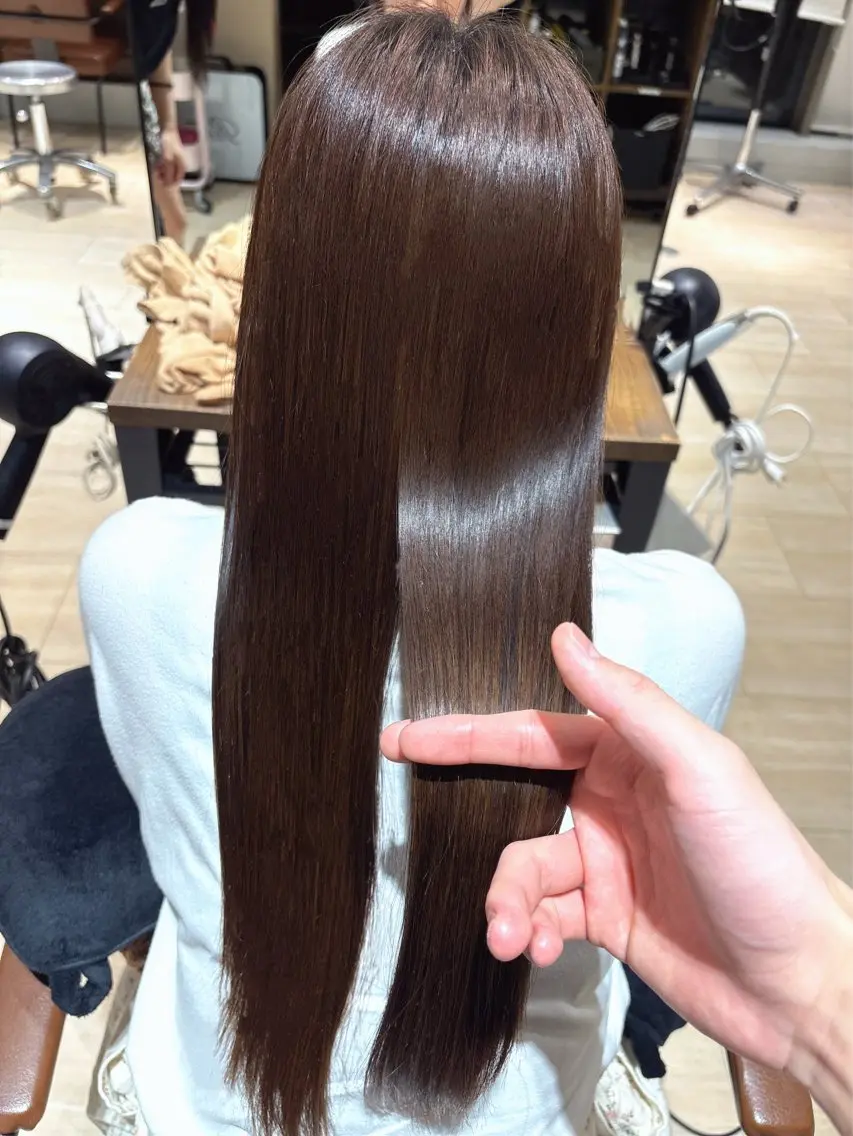ロング トリートメント 山本 忠臣のヘアスタイル