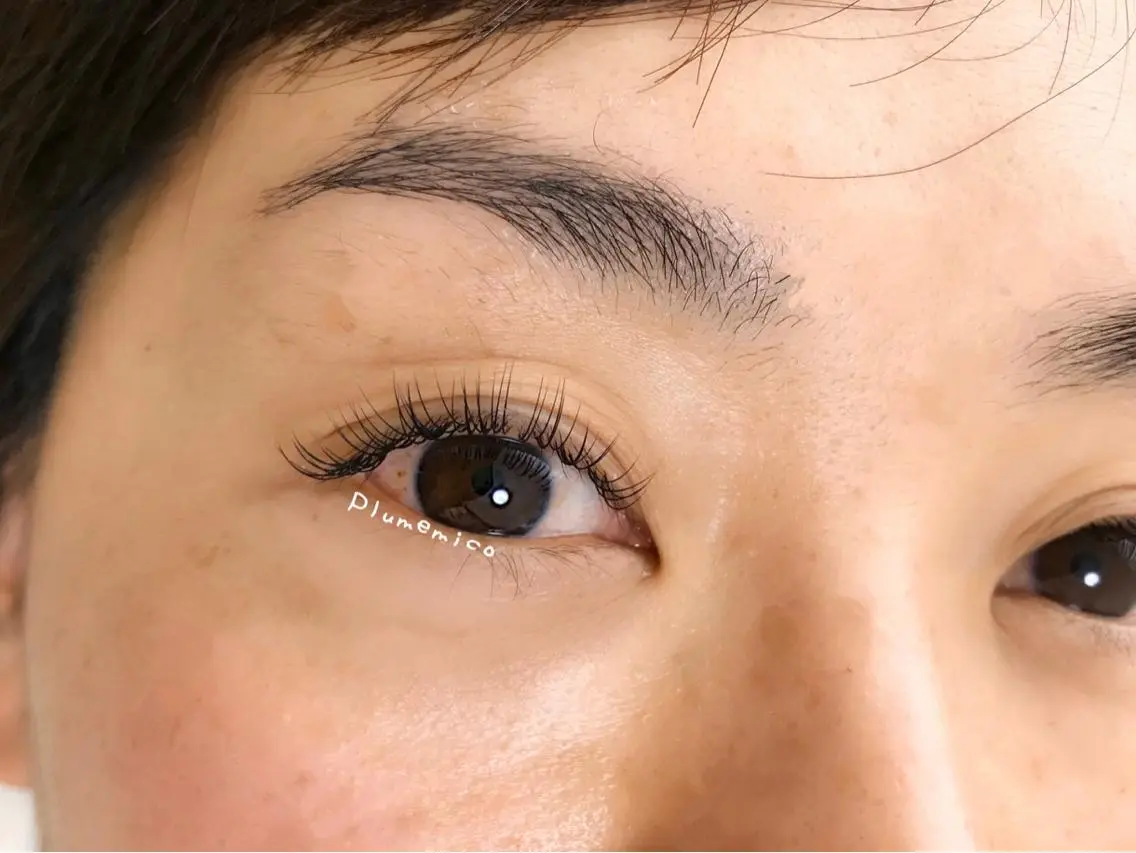 マツエク・マツパ Cカール Plume micoのマツエク・マツパデザイン