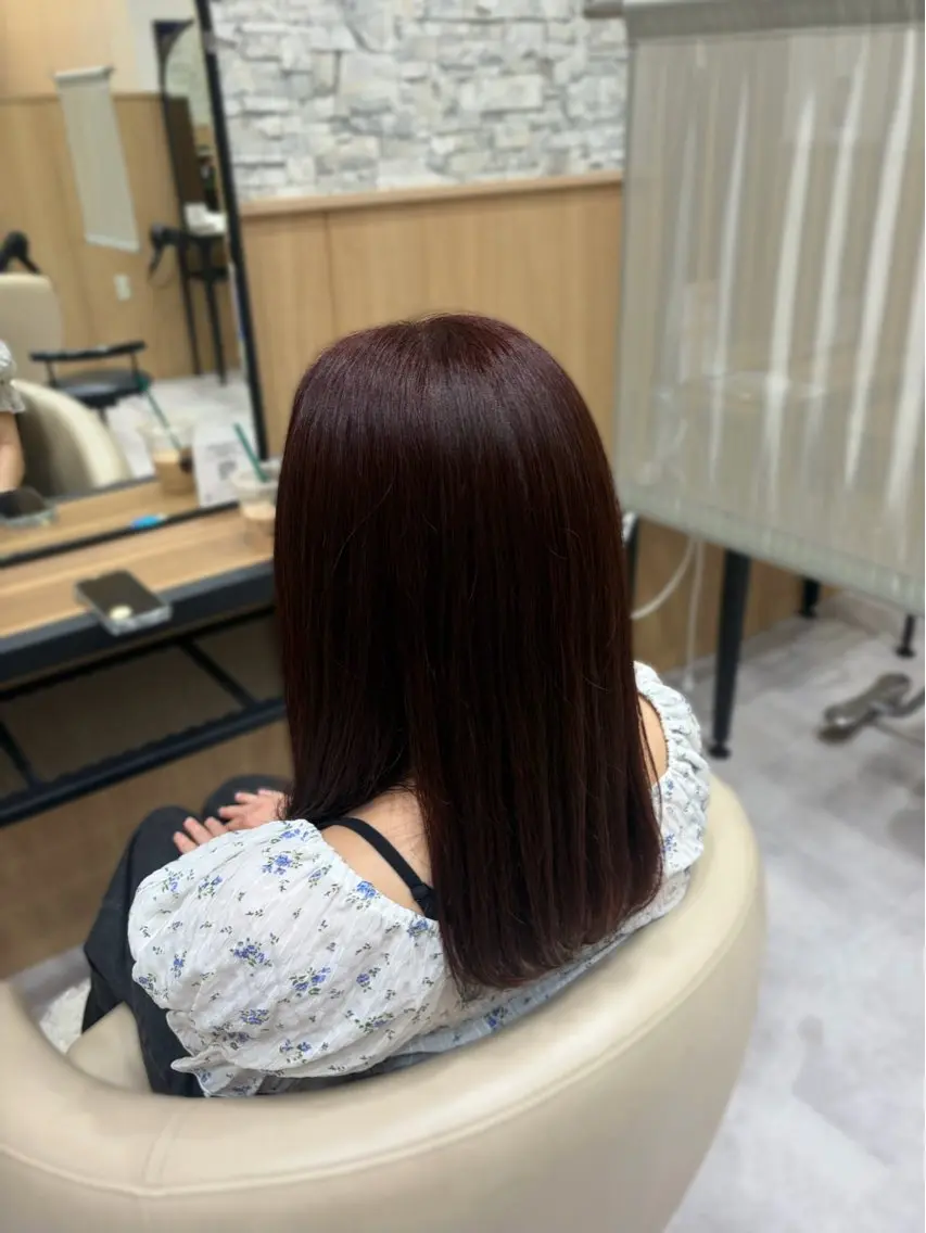 ミディアム カットカラー model🎀りせのヘアスタイル